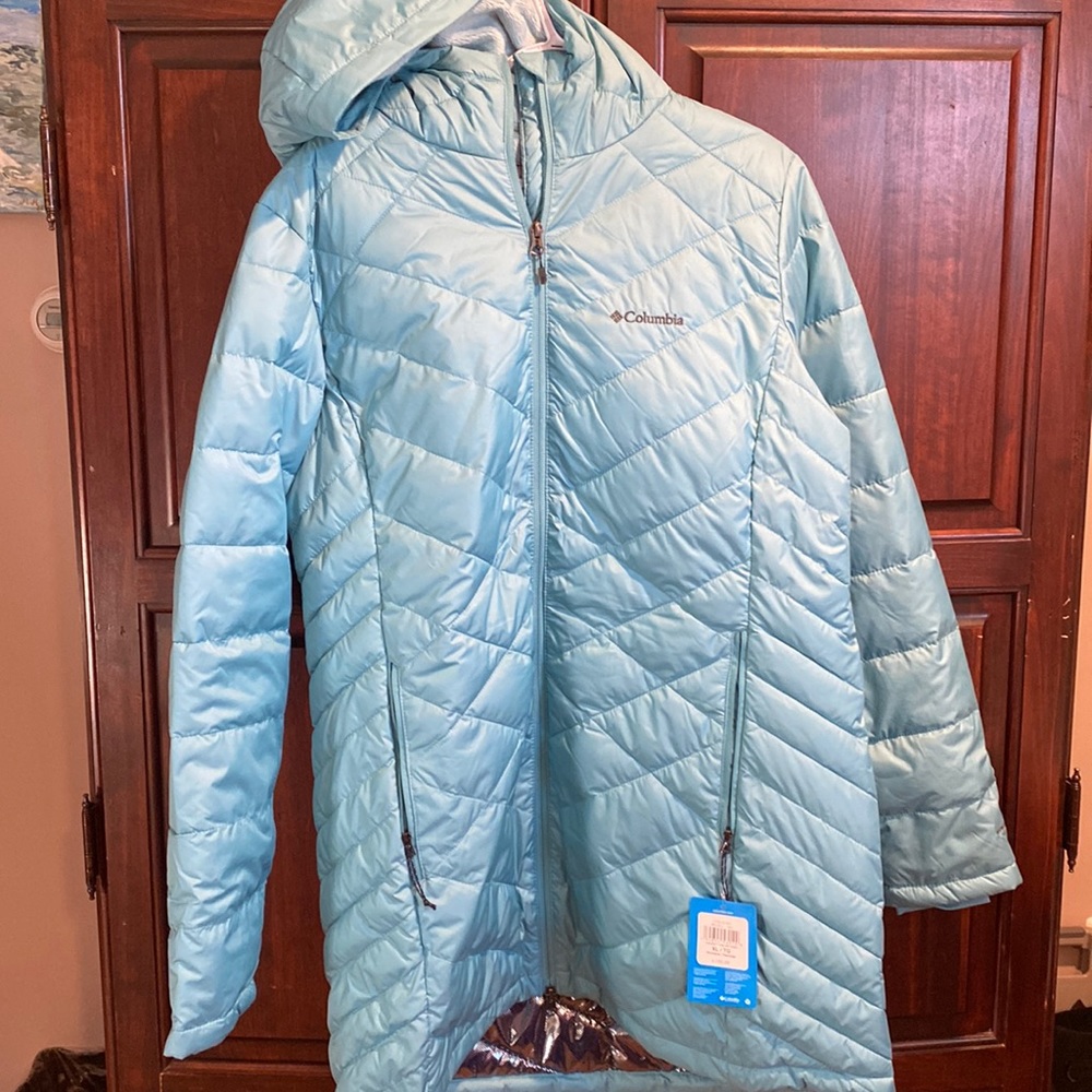 Columbia Heavenly Long Omni-Heat Jacket. Never been worn! Tags still in place.